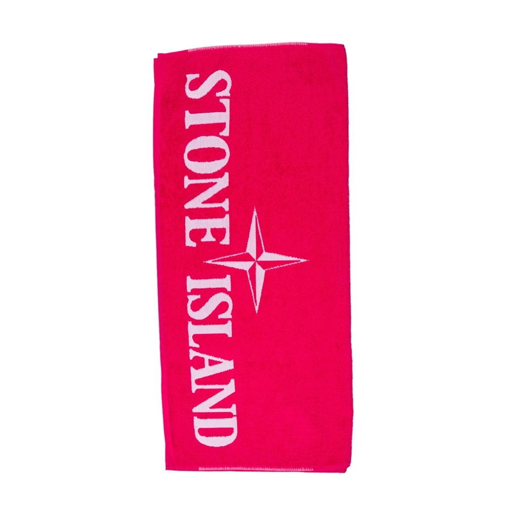 Stone island beach towel fuschia brand new